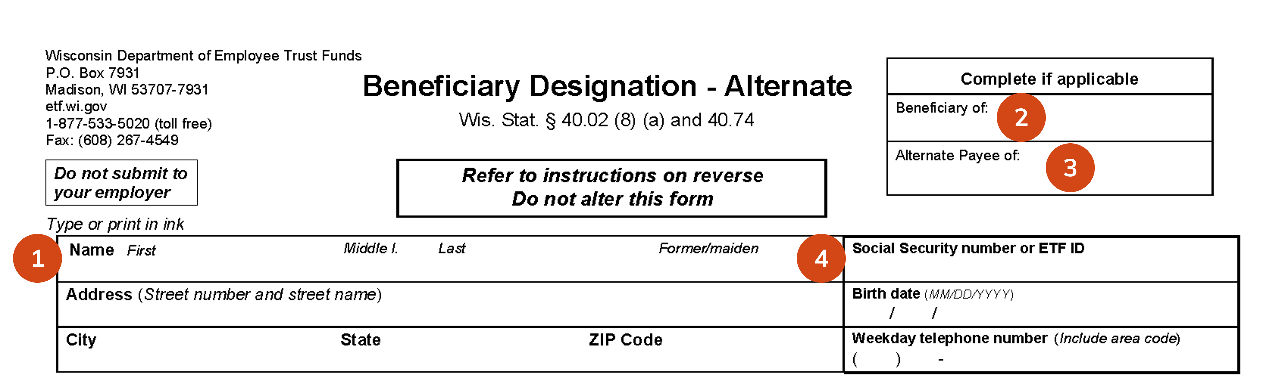 printable-beneficiary-form-template